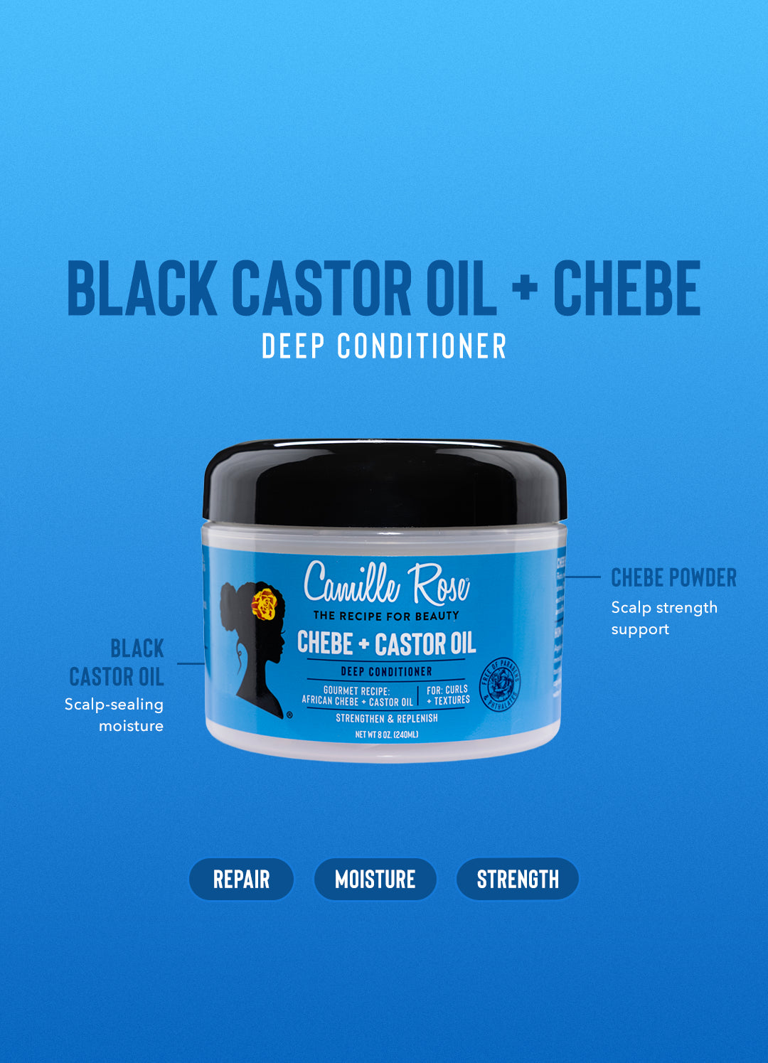 Black Castor Oil + Chebe Deep Conditioner - Image 4